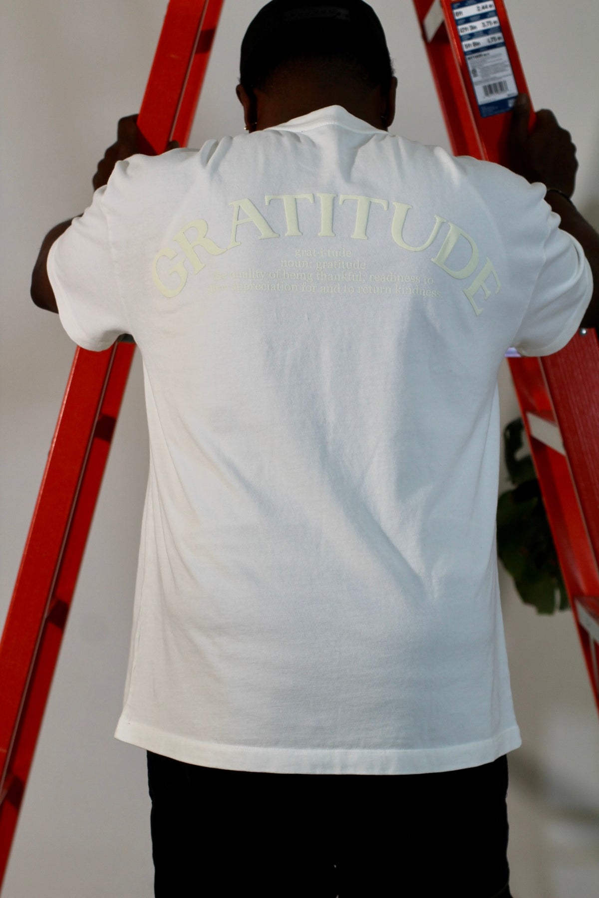 Define Gratitude Tee -Astro White (White)